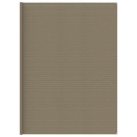 vidaXL Zeltteppich 400x500 cm Taupe