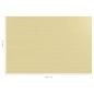 vidaXL Zeltteppich 400x600 cm Beige vidaXL Zeltteppich 400x600 cm Beige