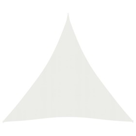 vidaXL Sonnensegel 160 g/m² Weiß 5x7x7 m HDPE