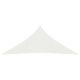 vidaXL Sonnensegel 160 g/m² Weiß 5x7x7 m HDPE