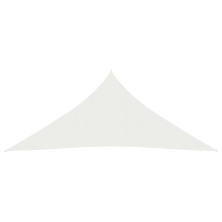vidaXL Sonnensegel 160 g/m² Weiß 5x7x7 m HDPE