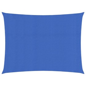 vidaXL Sonnensegel 160 g/m² Blau 2,5x3,5 m HDPE