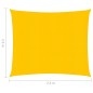 vidaXL Sonnensegel 160 g/m² Gelb 2,5x2,5 m HDPE vidaXL Sonnensegel 160 g/m² Gelb 2,5x2,5 m HDPE