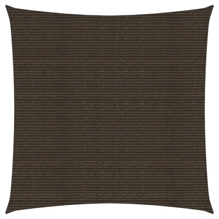 vidaXL Sonnensegel 160 g/m² Braun 2,5x2,5 m HDPE