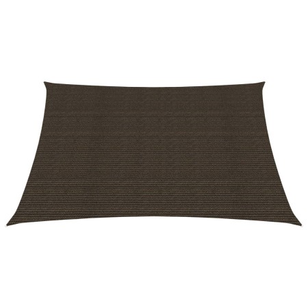 vidaXL Sonnensegel 160 g/m² Braun 2,5x2,5 m HDPE