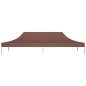 vidaXL Partyzelt-Dach 6x3 m Braun 270 g/m² vidaXL Partyzelt-Dach 6x3 m Braun 270 g/m²