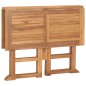 vidaXL Klappbarer Garten-Esstisch 90x90x75 cm Massivholz Teak vidaXL Klappbarer Garten-Esstisch 90x90x75 cm Massivholz Teak