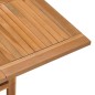vidaXL Klappbarer Garten-Esstisch 90x90x75 cm Massivholz Teak vidaXL Klappbarer Garten-Esstisch 90x90x75 cm Massivholz Teak