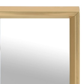 vidaXL Spiegel Golden 50x50 cm 