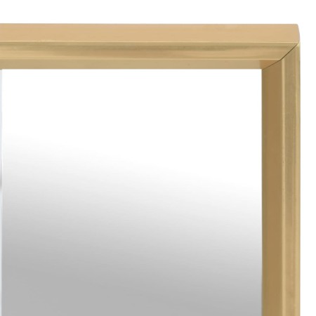 vidaXL Spiegel Golden 50x50 cm 