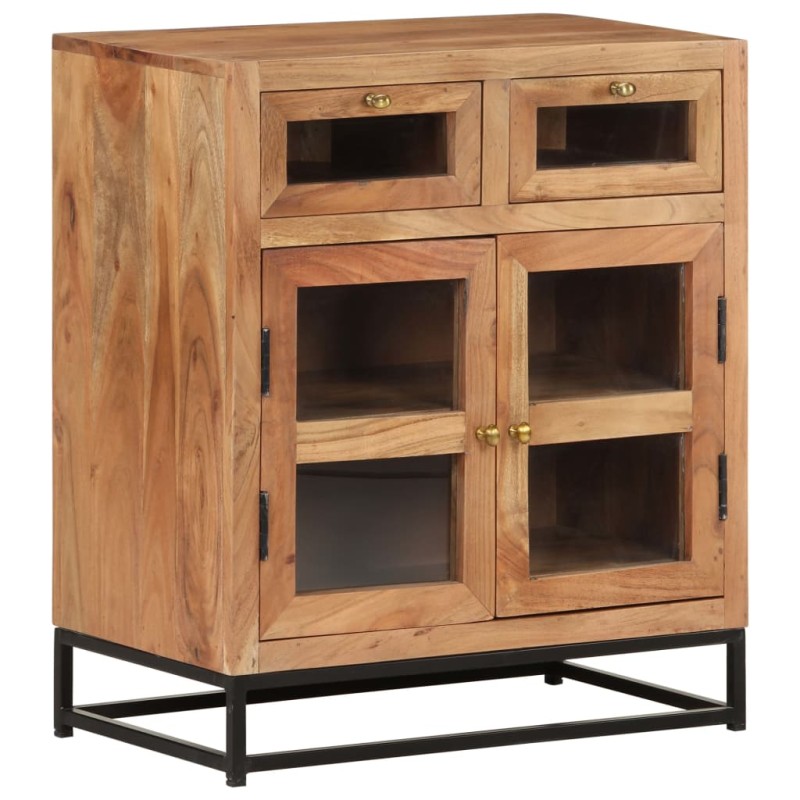 vidaXL Sideboard 60x35x70 cm Akazie Massivholz vidaXL Sideboard 60x35x70 cm Akazie Massivholz