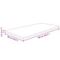 vidaXL Waschtischplatte Dunkelbraun 100x60x2,5 cm Massivholz Behandelt vidaXL Waschtischplatte Dunkelbraun 100x60x2,5 cm Massivholz Behandelt