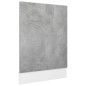 vidaXL Geschirrspülerblende Betongrau 45x3x67 cm Holzwerkstoff vidaXL Geschirrspülerblende Betongrau 45x3x67 cm Holzwerkstoff