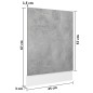 vidaXL Geschirrspülerblende Betongrau 45x3x67 cm Holzwerkstoff vidaXL Geschirrspülerblende Betongrau 45x3x67 cm Holzwerkstoff