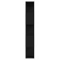 vidaXL Bücherregal Raumteiler Schwarz 60x24x155 cm Holzwerkstoff vidaXL Bücherregal Raumteiler Schwarz 60x24x155 cm Holzwerkstoff