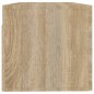 vidaXL Wandschrank Sonoma-Eiche 100x36,5x35 cm Holzwerkstoff vidaXL Wandschrank Sonoma-Eiche 100x36,5x35 cm Holzwerkstoff