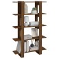 vidaXL Bücherregal/Raumteiler Braun Eichen-Optik 100×30×160 cm vidaXL Bücherregal/Raumteiler Braun Eichen-Optik 100×30×160 cm