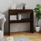 vidaXL Konsolentisch Braun Eichen-Optik 80x30x80 cm Holzwerkstoff vidaXL Konsolentisch Braun Eichen-Optik 80x30x80 cm Holzwerkstoff