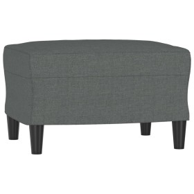 vidaXL Fußhocker Dunkelgrau 60x50x41 cm Stoff
