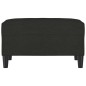 vidaXL Fußhocker Schwarz 70x55x41 cm Stoff vidaXL Fußhocker Schwarz 70x55x41 cm Stoff