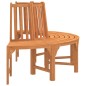 vidaXL Baumbank Halbrund Ø208 cm Massivholz Eukalyptus vidaXL Baumbank Halbrund Ø208 cm Massivholz Eukalyptus