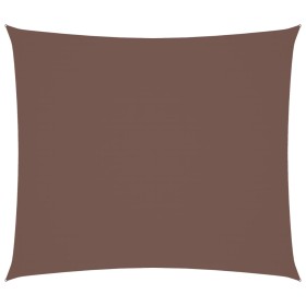 vidaXL Sonnensegel Oxford-Gewebe Rechteckig 2x2,5 m Braun