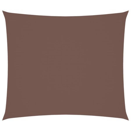 vidaXL Sonnensegel Oxford-Gewebe Rechteckig 2x2,5 m Braun