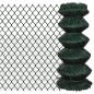 vidaXL Maschendrahtzaun Stahl 0,8x15 m Grün vidaXL Maschendrahtzaun Stahl 0,8x15 m Grün