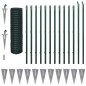 vidaXL Eurozaun Stahl 25 x 1,5 m Grün vidaXL Eurozaun Stahl 25 x 1,5 m Grün