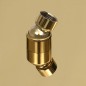 vidaXL Regenbrause Edelstahl 30x20 cm Rechteckig Golden vidaXL Regenbrause Edelstahl 30x20 cm Rechteckig Golden