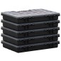 vidaXL Sortimentskästen 5 Stk. 34,5x25x5 cm Polypropylen vidaXL Sortimentskästen 5 Stk. 34,5x25x5 cm Polypropylen