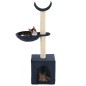 vidaXL Katzen-Kratzbaum mit Sisal-Kratzsäulen 105 cm Blau vidaXL Katzen-Kratzbaum mit Sisal-Kratzsäulen 105 cm Blau