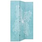 vidaXL Raumteiler klappbar 120 x 170 cm Schmetterling Blau vidaXL Raumteiler klappbar 120 x 170 cm Schmetterling Blau
