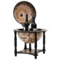 vidaXL Globus-Bar Schwarz Massivholz Eukalyptus vidaXL Globus-Bar Schwarz Massivholz Eukalyptus