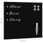vidaXL Magnettafel Wandmontage Glas 60x60 cm vidaXL Magnettafel Wandmontage Glas 60x60 cm
