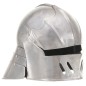 vidaXL Mittelalterlicher Ritterhelm Antik Replik LARP Silbern Stahl vidaXL Mittelalterlicher Ritterhelm Antik Replik LARP Silbern Stahl