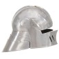 vidaXL Mittelalterlicher Ritterhelm Antik Replik LARP Silbern Stahl vidaXL Mittelalterlicher Ritterhelm Antik Replik LARP Silbern Stahl