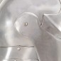 vidaXL Mittelalterlicher Ritterhelm Antik Replik LARP Silbern Stahl vidaXL Mittelalterlicher Ritterhelm Antik Replik LARP Silbern Stahl