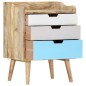 vidaXL Nachttisch 47 x 35 x 63 cm Massivholz Mango vidaXL Nachttisch 47 x 35 x 63 cm Massivholz Mango
