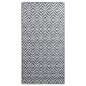 vidaXL Outdoor-Teppich Weiß und Schwarz 80x150 cm PP vidaXL Outdoor-Teppich Weiß und Schwarz 80x150 cm PP