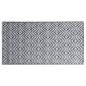 vidaXL Outdoor-Teppich Weiß und Schwarz 80x150 cm PP vidaXL Outdoor-Teppich Weiß und Schwarz 80x150 cm PP