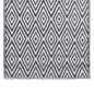 vidaXL Outdoor-Teppich Weiß und Schwarz 80x150 cm PP vidaXL Outdoor-Teppich Weiß und Schwarz 80x150 cm PP