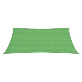 vidaXL Sonnensegel 160 g/m² Hellgrün 4x5 m HDPE