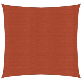 vidaXL Sonnensegel 160 g/m² Terrakottarot 2,5x3 m HDPE