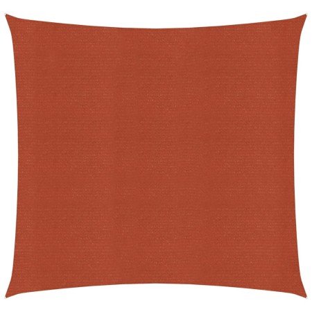 vidaXL Sonnensegel 160 g/m² Terrakottarot 2,5x3 m HDPE