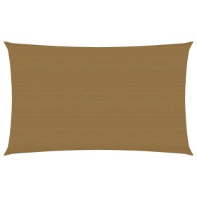 vidaXL Sonnensegel 160 g/m² Taupe 2x5 m HDPE 