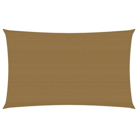 vidaXL Sonnensegel 160 g/m² Taupe 2x5 m HDPE 