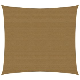 vidaXL Sonnensegel 160 g/m² Taupe 6x6 m HDPE