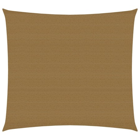 vidaXL Sonnensegel 160 g/m² Taupe 6x6 m HDPE