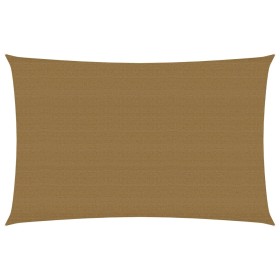vidaXL Sonnensegel 160 g/m² Taupe 3x5 m HDPE